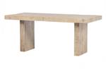 Table Balk Beige - Bois manufacturé - Bois/Imitation - 180 x 76 x 90 cm