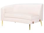 U-förmiges Sofa MOSS Beige - Creme - Gold