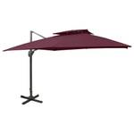 Parasol en porte-à-faux 3007472 Rouge