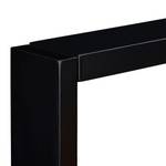 Table d’appoint aspect noyer Noir - Marron - Bois manufacturé - 40 x 61 x 34 cm