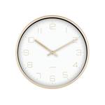 Horloge murale Gold Elegance Blanc