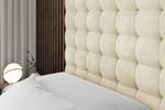 Boxspringbett - VIONE Beige - Breite: 160 cm - H4