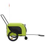 Remorque vélo pour chien 3028683-1 Noir - Vert - 63 x 66 x 125 cm