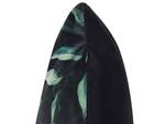 Coussin décoratif TOADFLAX Noir - Vert - Textile - 45 x 10 x 45 cm