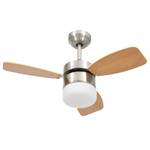 Ventilateur de plafond 3006466 Marron clair - 76 x 42 x 76 cm