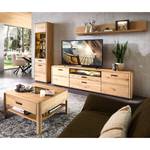 Wohnwand Morena 25 Braun - Massivholz - Holzart/Dekor - 320 x 205 x 45 cm