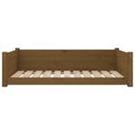 Hundebett 3015858-2 Dunkelbraun - 96 x 66 cm