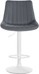 Tabouret de bar Toni Lot de 2 Gris