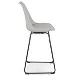 Tabouret De Bar CHOKO Noir - Gris