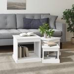 Couchtische 3er Set D916 Weiß