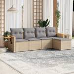 Gartensitzgruppe K629(5-tlg) Beige - Massivholz - 69 x 62 x 55 cm