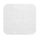 Antirutschmatte für Duschwanne, 55x55 cm Weiß
