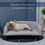 Hundesofa D04-149 Grau - Textil - 54 x 36 x 82 cm