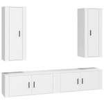 TV-Schrank 4er Set D956 Weiß