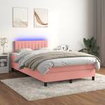 Boxspringbett 3017268-14 Pink - 120 x 203 cm