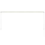 Auvent 3001277-2 Blanc crème - Largeur : 300 cm