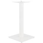 Pied De Table TOWER Blanc - Métal - 50 x 110 x 110 cm