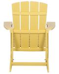 Chaise de jardin ADIRONDACK Jaune