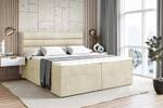 Boxspringbett CELESTIA Beige - Breite: 120 cm - H4