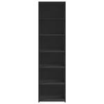 Highboard DE7836 Schwarz - Holzwerkstoff - 41 x 185 x 50 cm