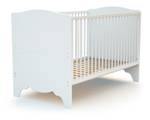 Erweiterbares Babybett MARELLE Weiß - Massivholz - 79 x 94 x 144 cm