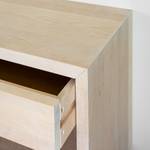 Nachttisch Hugo 30, weiße Birke Weiß - Massivholz - Holzart/Dekor - 30 x 39 x 30 cm
