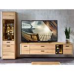 Wohnwand Morena 27 Braun - Massivholz - Holzart/Dekor - 280 x 205 x 45 cm