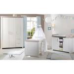 Set de chambre bébé Felicia 3 pcs Blanc - Bois manufacturé