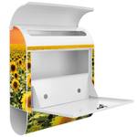 Sonnenblumenmeer Stahl Briefkasten