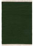 Tapis de laine Liv Vert foncé - 60 x 100 cm