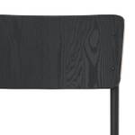 Tabouret de bar Clem (Lot de 2) Noir