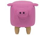 Tierhocker PIGGY Eiche Hell - Pink