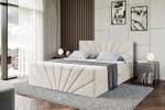 Boxspringbett MILTIO-Z Beige - Breite: 140 cm - H4