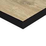 Schreibtischplatte Duo Colour Schwarz - Holzwerkstoff - 120 x 2 x 80 cm