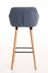 Tabouret de bar Grant Bleu