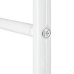 Handtuchleiter weiß Braun - Weiß - Bambus - Metall - 69 x 150 x 2 cm