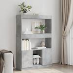 Highboard DE6851 Grau - Holzwerkstoff - 33 x 140 x 92 cm