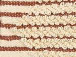 Wandbehang SABO Beige - Gold - Rot - Naturfaser - 43 x 75 x 1 cm