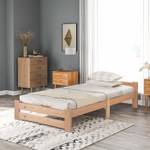 Futonbett RUI AGC2 Braun - Massivholz - Holzart/Dekor - 79 x 49 x 205 cm