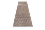 Tapis de passage Darya CCXCVII Marron - Textile - 81 x 1 x 297 cm