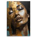 Image Canvas PORTRAIT Visage Abstrait 60 x 90 x 90 cm