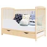 Mitwachsendes Babybett Pinie Beige Dekor