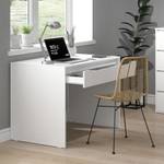 Schreibtisch Ruben 100cm Weiß Weiß - Holzwerkstoff - 100 x 75 x 65 cm
