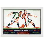Poster 1927 Bilderrahmen Cup Final