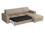 Ecksofa Roma Beige - Ecke davorstehend rechts