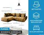 Ecksofa Kordelia Gold