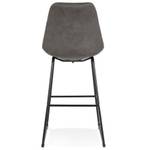 Tabouret De Bar BIKI Noir - Gris