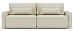 Schlafsofa TARNER Beige - Textil - 232 x 90 x 110 cm