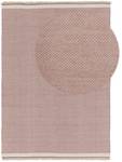 Tapis de laine Karla Rose foncé - 80 x 120 cm