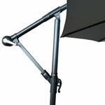 Parasol de jardin ASTER Noir - Gris